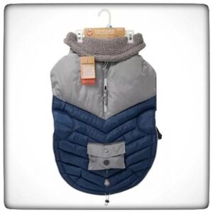 Arcadia Trail Adjustable Insulated Dog Coat-Size XL